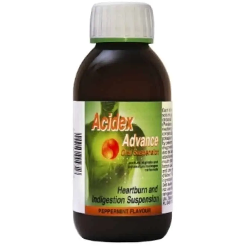 Acidex Advance Oral Suspension Peppermint – 500ml